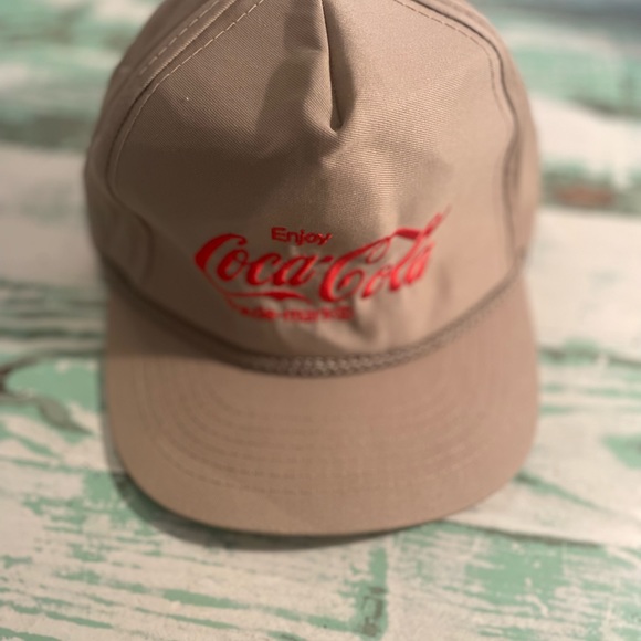 Vintage Coca Cola Trucker Baseball Rope Snapback Hat Cap - Picture 4 of 6